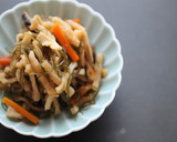 切り干し大根と切り昆布の煮物作り方5写真