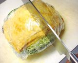 油揚げで!空豆とチキンのわんぱくサンド作り方24写真