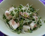 山芋と水菜のさっぱりツナサラダ☆作り方3写真