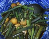 ワラビとナメコの辛子醤油漬け作り方6写真