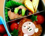ウルトラマン怪獣！焼おにぎりピグモン弁当作り方1写真