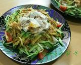 棒々鶏風めん作り方10写真