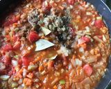 大豆ミートの野菜たっぷりミートソース作り方4写真