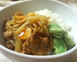 自家製焼肉のタレで豚肉のスタミナ炒め作り方4写真