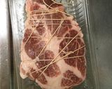 簡単！本格とろける焼き豚作り方1写真
