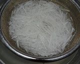 バルレシピ〜大根と豆苗のサラダ作り方1写真