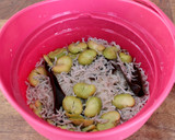 そら豆とちりめんじゃこの炊き込みごはん作り方5写真