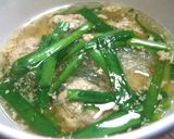さっぱり鶏団子の梅風味スープ作り方6写真