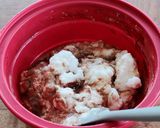 冷やしてもおいしいレーズンチョコケーキ作り方4写真