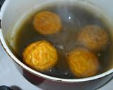 簡単！朝食にも♪がんもとワカメのお味噌汁作り方1写真