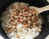 炊飯器のままでチャーハン（ずぼら飯）作り方2写真
