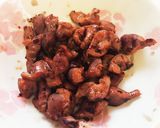 ☆簡単、砂肝バター醤油☆作り方3写真