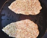 ささみの梅ごまステーキ♪作り方5写真