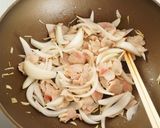 豚バラとお豆さんのこってりピリ辛炒め作り方3写真