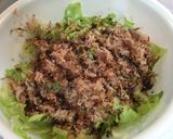 鰹節でレタスの和風サラダ☆材料3つ☆作り方3写真
