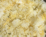 我が家の定番☆ほうれん草エビ炒飯作り方3写真