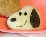 キャラ弁♡スヌーピーとチャーリーブラウン作り方3写真