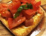 焼き厚揚げのさっぱりトマトソース作り方3写真