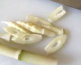 姫たけのこ（細竹）のたけのこご飯作り方1写真