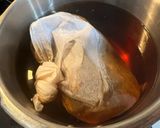 ガシラ煮干で昆布と椎茸の豚骨醤油ラーメン作り方5写真