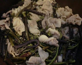 ☆豚肉とワラビの卵とじ☆簡単で美味しい～作り方3写真