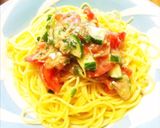 トマトとツナの冷製パスタ作り方3写真
