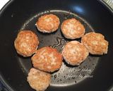 お弁当にぴったり！鶏バーグ作り方4写真