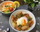 スピード料理！がっつり照り焼きチキン丼作り方6写真