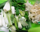 ＊葉玉の炒め物＊作り方1写真