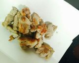 簡単☆にんにくの芽と鶏肉炒め作り方3写真
