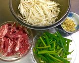 レンジで簡単♬豚もやしのおろしポン酢作り方1写真