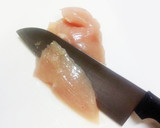 やわらかムネ肉のソテー＆簡単トマトソース作り方1写真