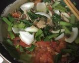 ノンオイルなトマトと野菜の卵とじ炒め作り方3写真