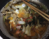 ノンオイルなトマトと野菜の卵とじ炒め作り方4写真