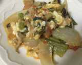 ノンオイルなトマトと野菜の卵とじ炒め作り方5写真