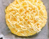 チーズと卵で。粉なし低糖質生ハムピザ作り方7写真
