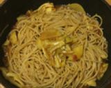 おひとりさまのカレートマトうどん作り方10写真