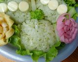 キャラ弁☆リトルグリーンメンまつり～♪作り方1写真