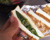 給料日前簡単厚揚げの味噌サンド作り方3写真