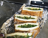 給料日前簡単厚揚げの味噌サンド作り方4写真