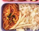 女子中学生弁当＊部活＊2016.5.21作り方1写真