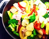 ベーコンと野菜のストウブ料理作り方5写真