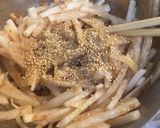 大根の梅干しナムル作り方3写真