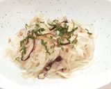 DAPレシピ・しいたけとツナの和風パスタ作り方3写真