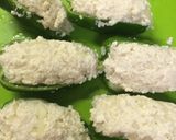 ピーマンの豆腐詰め♡作り方7写真