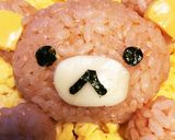 リラックマのオープンオムライス☆キャラ弁作り方10写真