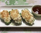 ピーマンの豆腐詰め♡作り方12写真
