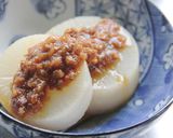 ふろふき大根～ピリ辛肉味噌あんかけ作り方6写真