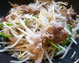 もやしと豚肉のカレー炒め♪作り方4写真