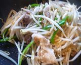 もやしと豚肉のカレー炒め♪作り方5写真